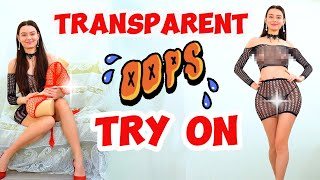 🔥See-Through top, skirt, lingerie | Transparent Try-On Haul | Fitting room - Tantaly💝