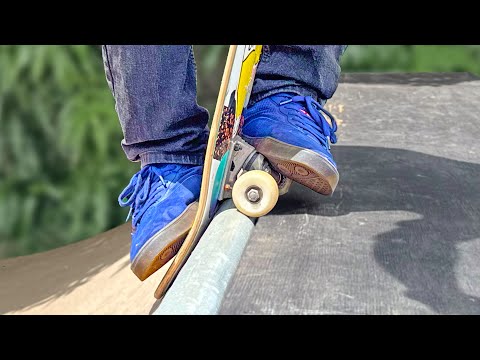 A Weird New Style of Mini Ramp Skating