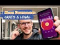 Kostenlos und legal Musik downloaden 🎧