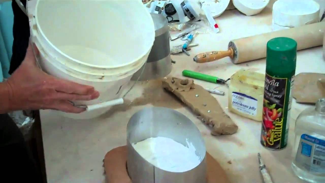 Making a two piece plaster mold YouTube