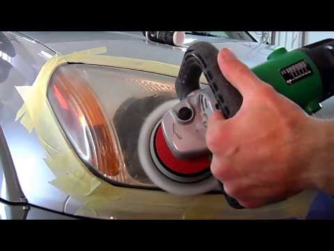CeriGlass CarPro - полировка фар. Полироль для пластиковых фар.