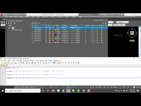 ✅Hướng Dẫn Viết Lisp Tạo Layer Nhanh Có Đầy Đủ Thông Tin Color, Linetype, LineWeight...