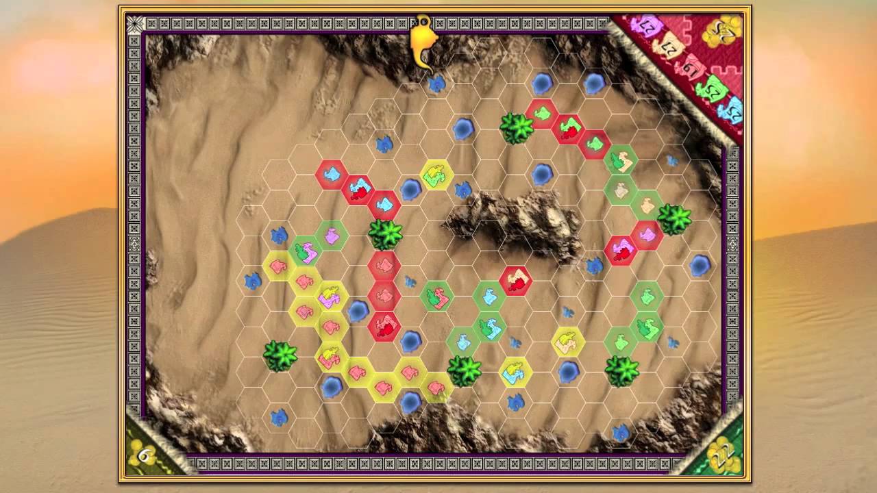 through desert board game