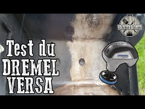 Test du Dremel Versa pour nettoyer son BBQ