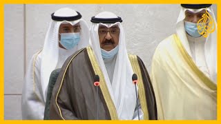 شاهد | الشيخ مشعل الأحمد يؤدي اليمين الدستورية وليا لعهد الكويت أمام مجلس الأمة الكويتي