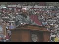 Auburn University Spring 2009 Commencement Speaker Bo Jackson, Afternoon Ceremony