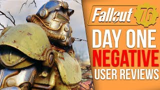 Fallout 76 Day One User Reviews are Extremely Negative