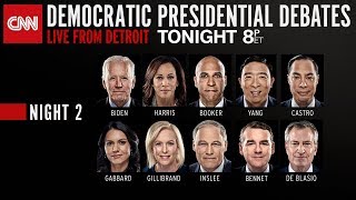 Second Democratic Primary Debate - Night Two - July 31 2019 On Cnn