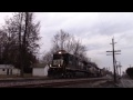 NS 203 in Hi Def at Shenandoah Junction,WV on 3/12/14