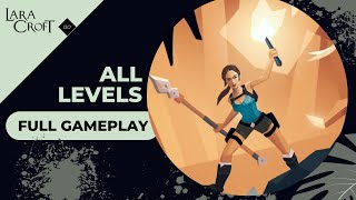 Lara Croft Go All Levels Collectibles - Full Gameplaywalkthrough Longplay