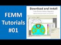 FEMM Tutorial #01: How to download and install FEMM software?