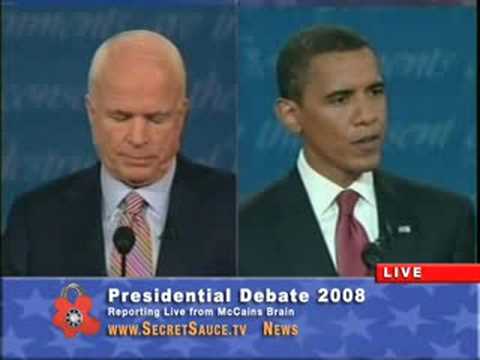 McCain's Brain #3: The First Debate with Obama