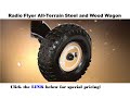 Radio Flyer All Terrain Steel and Wood Wagon