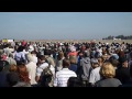 NASA Endeavor Space Shuttle Flyover Moffett Field Mountain View