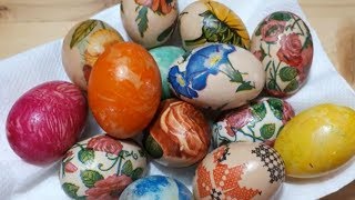 DIY 2 Easy Funny Faster Cheap ways to decorate Easter Eggs Happy Easter