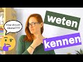 🤔KENNEN & WETEN in Dutch: how should I KNOW the difference??? (NT2 - A1)