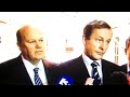 Michael Noonan's facial reaction to Enda Kenny's stance on 'the empty chair' and immigration.