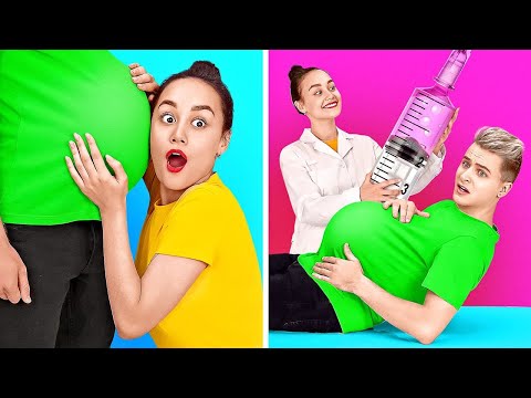 โอ๊ะโอ ! เขาตั้งท้องเหรอเนี่ย ? || สถานการณ์ตั้งท้องสุดฮาโดย 123 GO!