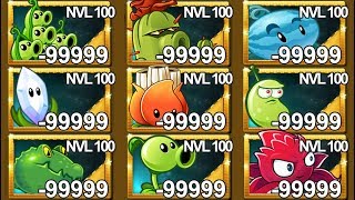 Plants Vs Zombies 2 9 Super Plantas Con Nivel 100
