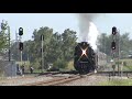 NKP 765 pulls the NS Employee trips 7/21/12 Bellevue-Bucyrus, Ohio