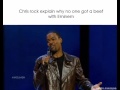 Chris rock explain why no one got beef with Eminem