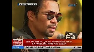Manny Pacquiao suffers minor eye injury after Broner fight