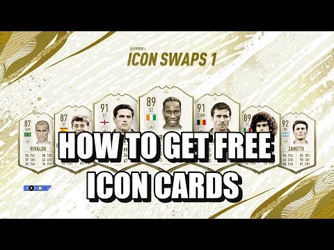 วิธีทำ Icon swaps !HOW TO GET FREE ICON CARDS! | FUT 20