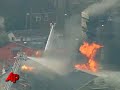 Raw Video: Flames Rip Historic NC Courthouse