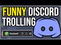 "HACKING" My Own Discord Server! (Funny Prank!)