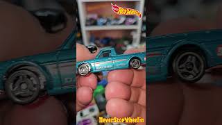 1975 Datsun Sunny Truck B120 In Metalflake Teal 2025 Hotwheels Mainline Unboxing