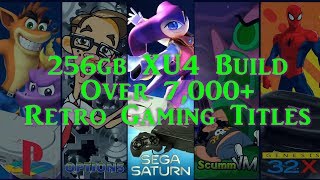 Epic 256Gb Odroid Xu4 Retro Gaming Build - 7,000 Games
