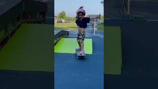 4 Year Old Skater Girl #Shorts