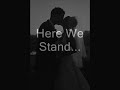 Here We Stand - New Wedding... - Made For Each Other ecards - Wedding Greeting Cards
