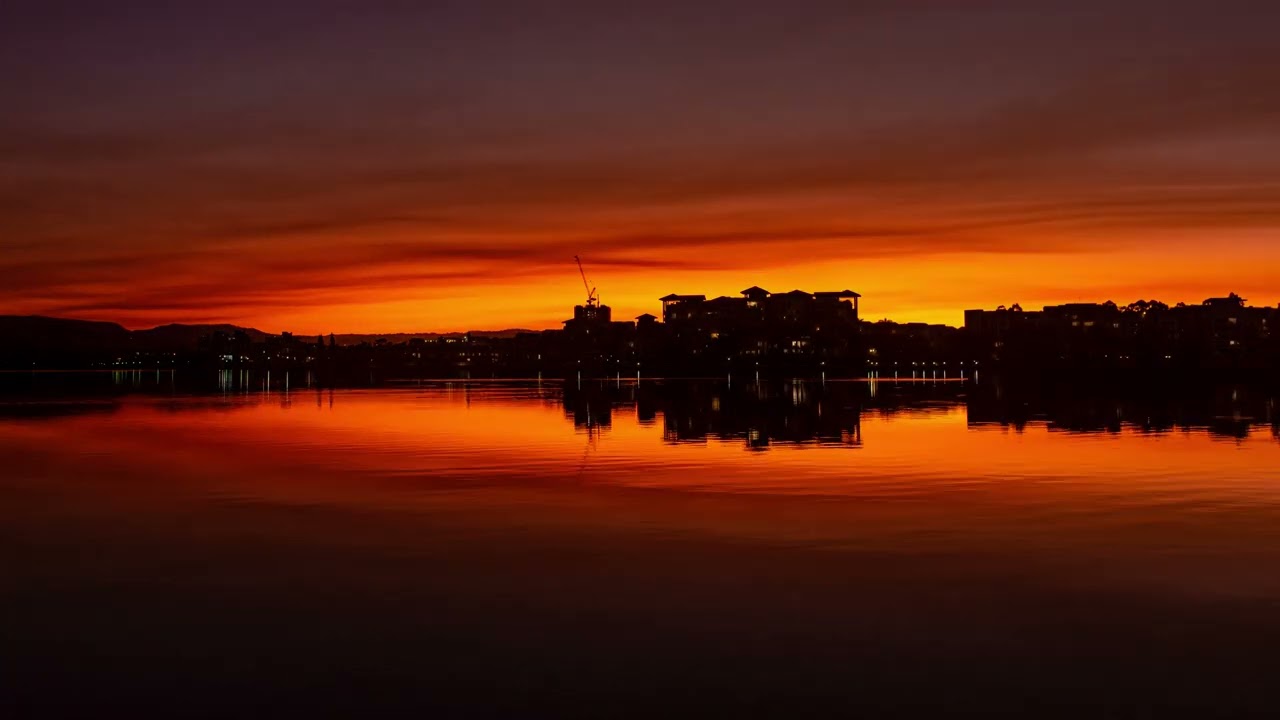 Sunset Timelapse - Lake Orr, Robina