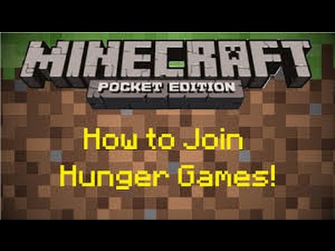 JOIN HUNGER GAMES SERVER Minecraft Pocket Edition 0 10 0 ...