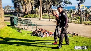 𝗣𝗔𝗥𝗞 𝗔𝗥𝗥𝗘𝗦𝗧𝗦 Santa Monica Police Detain Two At Palisades Park For Warrant And Drug-Related Offenses