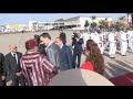 SS.MM. los Reyes concluyen su viaje a Marruecos