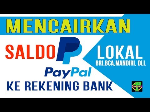 Cara mencairkan saldo paypal ke rekening bank lokal, BRI, BCA, Mandiri Dll