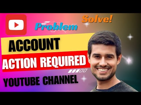 Account action required |How To Remove Youtube Account action required |How To Remove Youtube