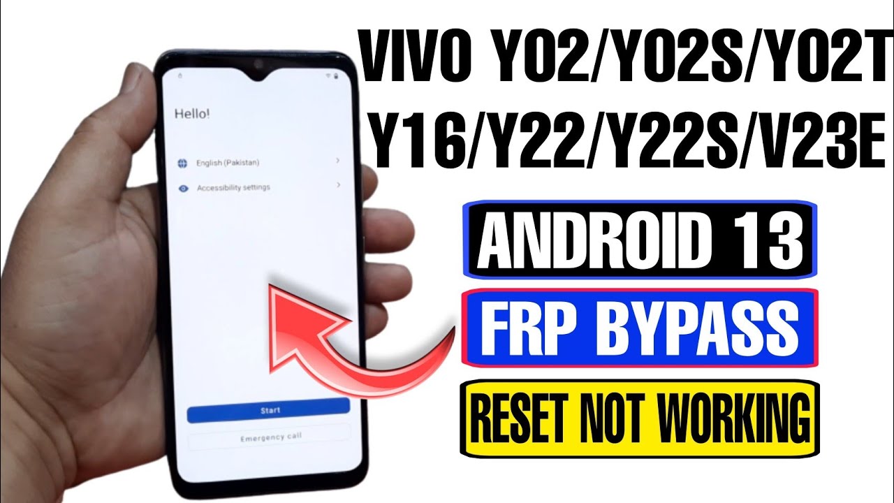 VIVO Y02/Y02s/Y02t/Y16/Y22/Y22s/V23e/V25e FRP Bypass VIVO Y02/Y02s/Y02t/Y16/Y22/Y22s/V23e/V25e FRP Bypass