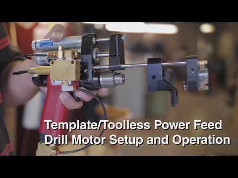 Power Feed Drill Template Tool