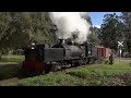 Garratt Steam Locomotive in the Hills - Puffing Billy Railway "Last Beechy": Australian Trains