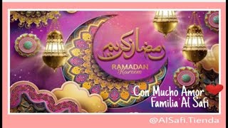 Ramadan Ahlan Ahlan | Ramadan Kareem🌜🥰| AlSafi.Tienda 🇯🇴