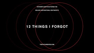 Watch Steven Wilson 12 Things I Forgot video