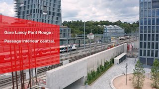 SWISS-FLY BORIS BRON - CFF - Grisoni - Rampini - Gare de Lancy Pont Rouge.
