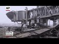 Raw: Donetsk, Ukraine Airport in Ruins