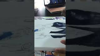 Mio Akiyama Anime Painting On Canvas
