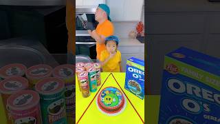 Angry Bird Cake Vs Chips Ice Cream Challenge By Ethan Funny Family