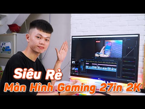 Màn Hình Gaming Chỉ Hơn 3 Triệu - 27in Full Viền Độ Phân Giải 2K 75Hz Cực Ngon!