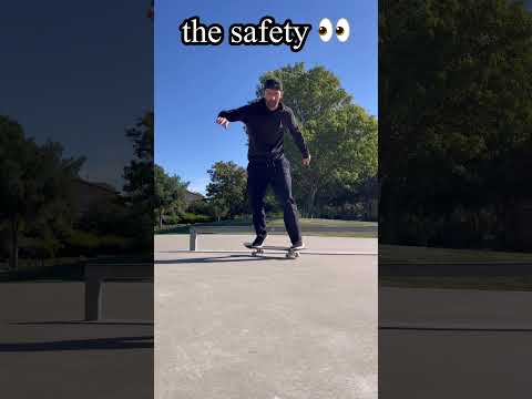 6 ways to get over a rail on a skateboard!?  #brailleskateboarding #skateboard #skate